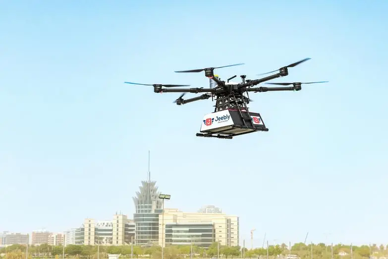 Drone testing in Dubai Silicon Oasis